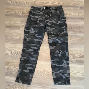Kut from the Kloth Camouflage Straight Leg Jeans